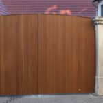MANZ Stahlkonstruktion verbrettert Rundbogen